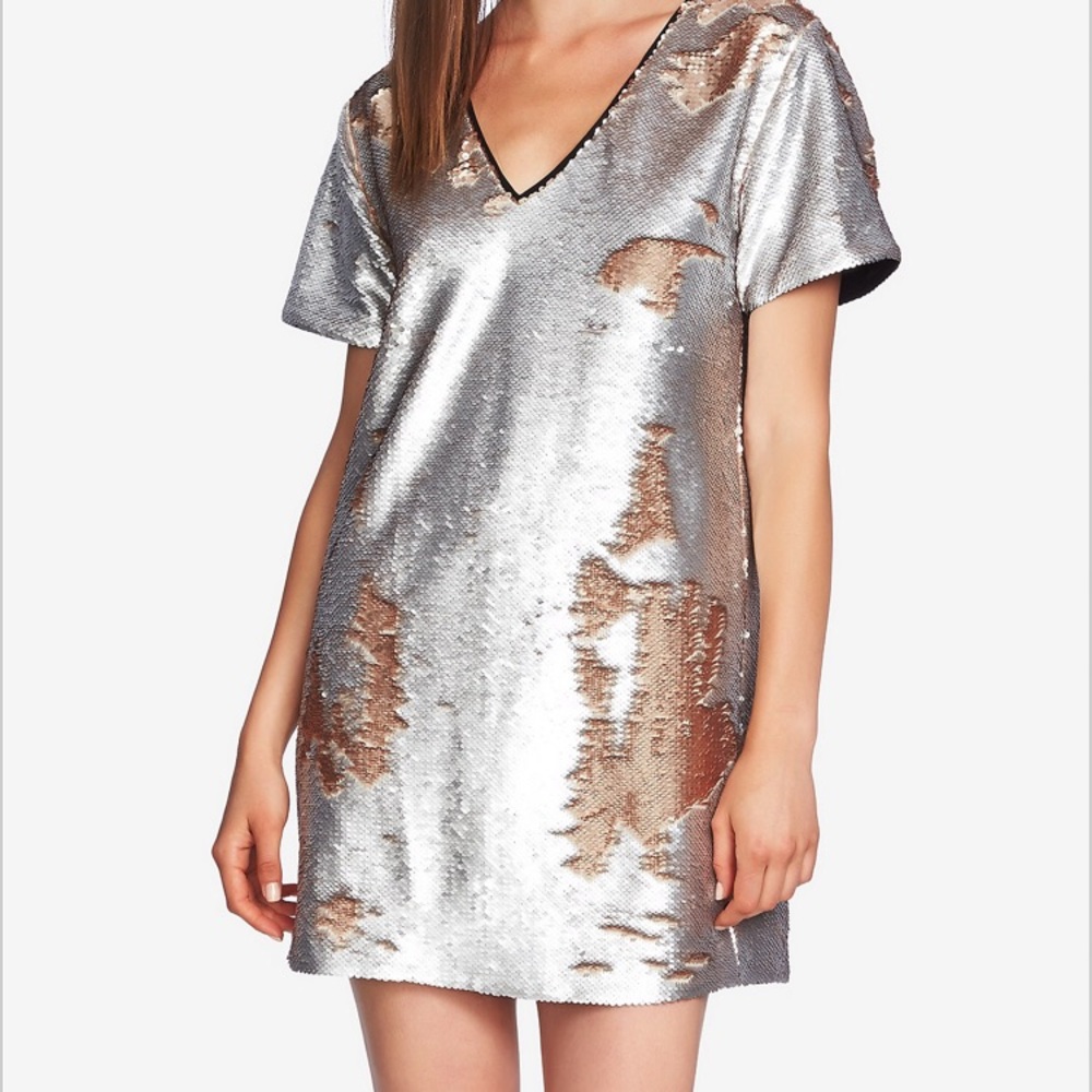 1. State sequin dress